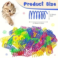 56pcs/28pcs/14pcs Cat Toys Mixed Pack. A Combination of Various Plastic Toys and Plush Toys Suitable for Multiple Cats To Play 4