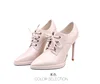 2022 New Design High Heels Pointed Toe Thin Heel Waterproof Platform High grade Shoes Night Club Super Popular Slim Ankle Boots 2