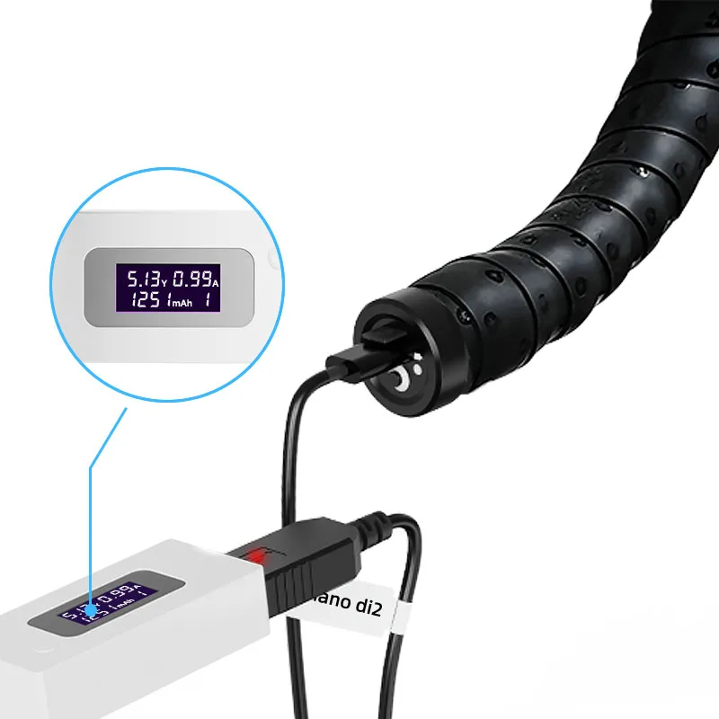 Bicycle Battery Charger Variable speed charging plug design for Shimano Di2 road mountain e-variable speed all-in-one charger with full power off