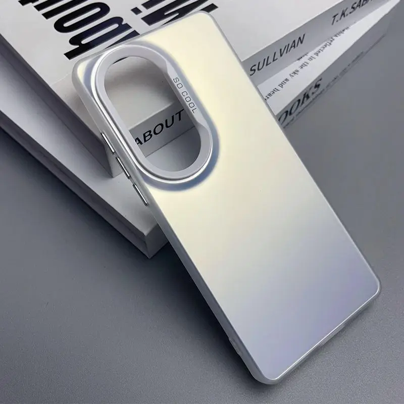 Matte Laser Colorful Shockproof Bumper Armor Phone Case