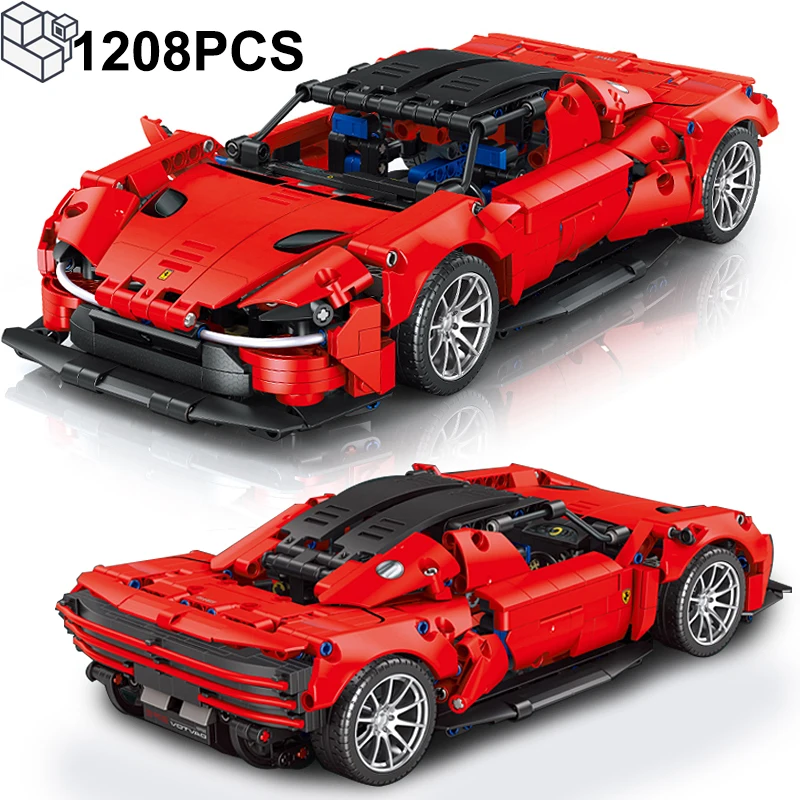 

1208 шт. технический конструктор Daytona SP3 спортивный автомобиль, строительные блоки 42143, городской гоночный автомобиль, сборные блоки, игрушки MOC, подарки для детей, мальчиков