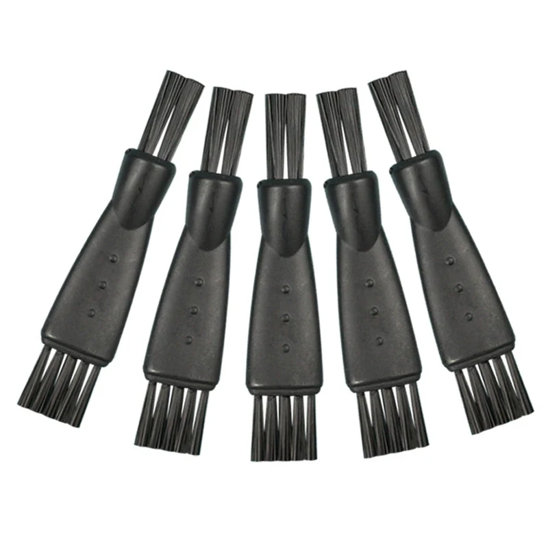 1/2/5/10Pcs Double Head Dust Brush Portable Nylon Gap Brushes Home Mobile Phone Tablet Electric Shaver Head Cleaning Brush
