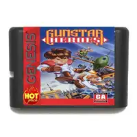 New Arrival Gunstar Heroes 16bit MD Game Card For Sega Mega Drive For Genesis