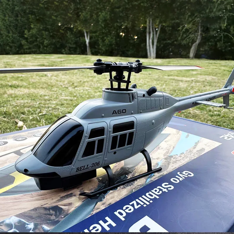 Hélicoptère RC A60 4CH Sans Ailerons - 2.4GHz, 80-120m, 8-10min Vol