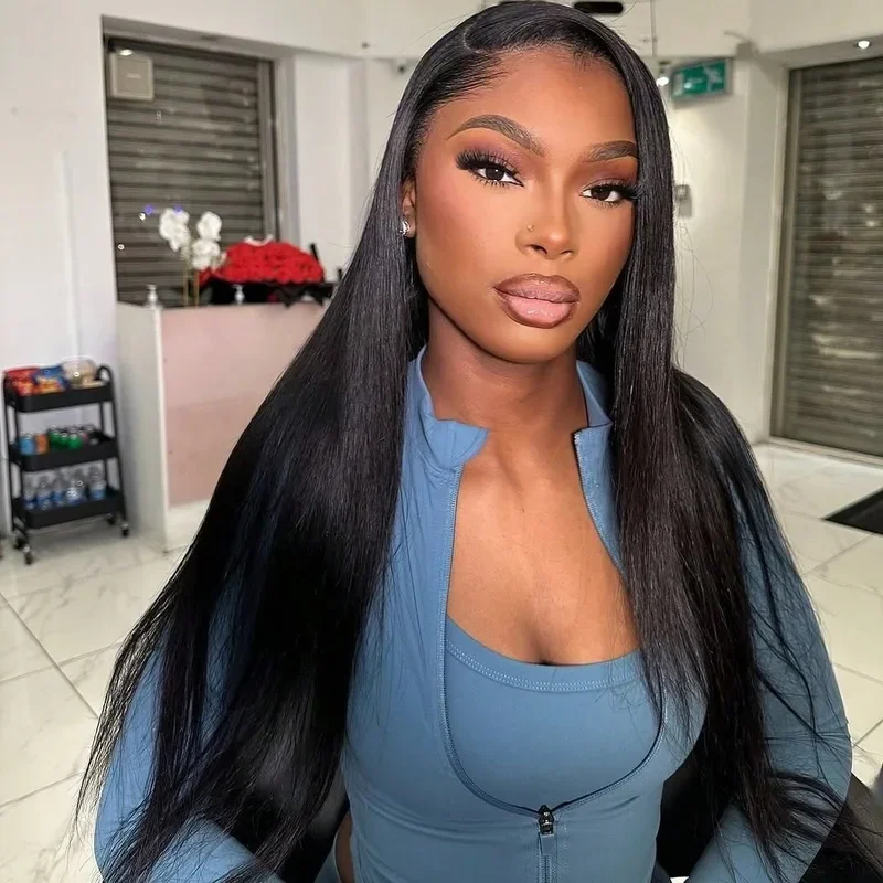 40 Inch Straight Lace Front Wigs Human Hair 13X4 HD Lace Front Wig Straight Lace Front Wigs Human Hair 100% Brazilian Human Hair
