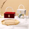Luxury Acrylic Wedding Accompaniment Organizer Creative Handbag Cosmetic Organizer Holiday Gift Packaging Reuse Gift Boxes 5