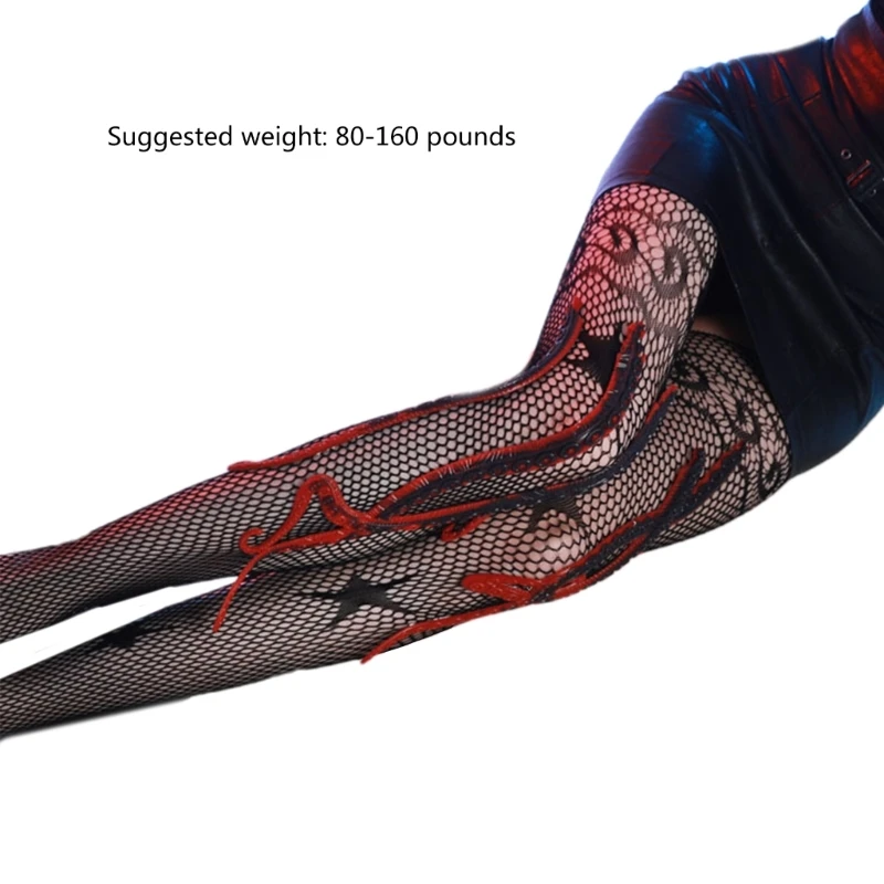 3D Octopus Tentacle Stockings Tights Sexy Cosplay High Waist Fishnet Stockings 449B