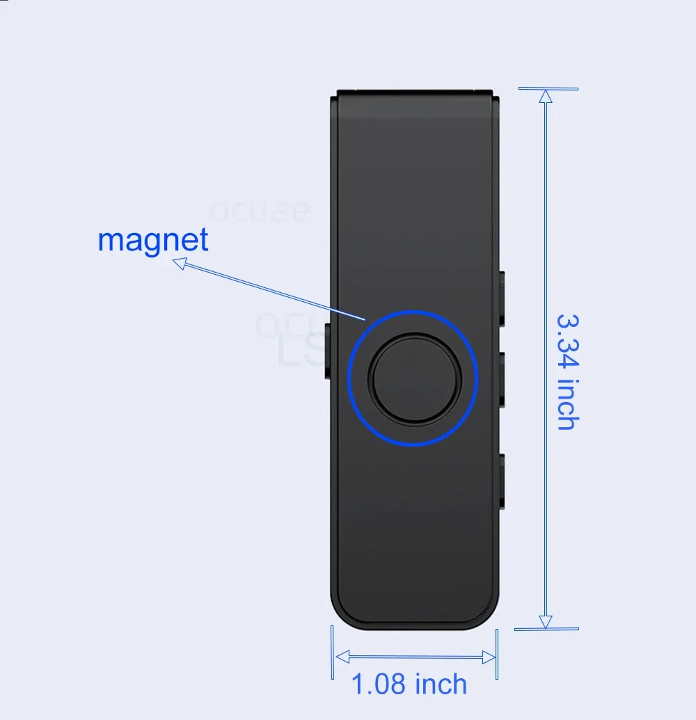 A19 Digtal Mini Camera Video Audio Recorder HD 1080P Meeting Outdoor Sports Loop