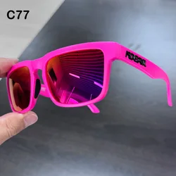 KDEAM Unisex Polarized HD Square Sunglasses with Hard Case - Fashionable Colorful Shades (With Hard Case)