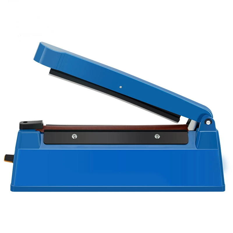 

all sizes packaging plastic jumbo poly bag filling and small portable manual hot sealing and cutting machine