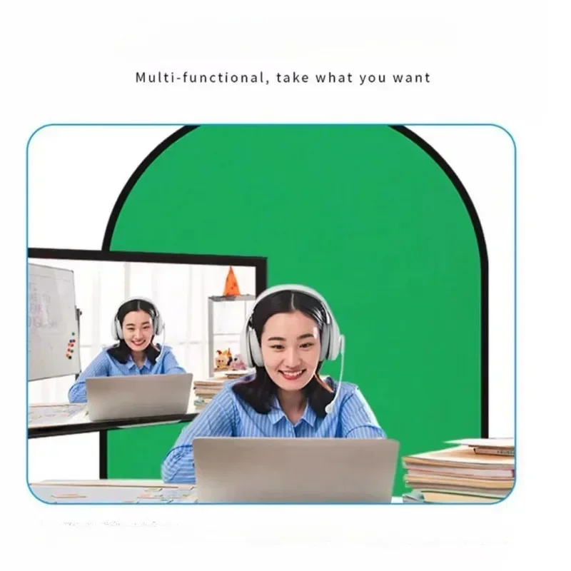 사진 촬영용 접이식 미니 빛 반사판, 스튜디오용 휴대용 태양 반사판, 멀티 포토 디스크, 파란색, 녹색, 39 X59, 2-in-1