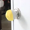4 Pcs Luggage Wheel Cover Multi Purpose Knit Wheel Cover Can Be Used for Luggage Wheels Round Door Handles Office Chair Wheels 3