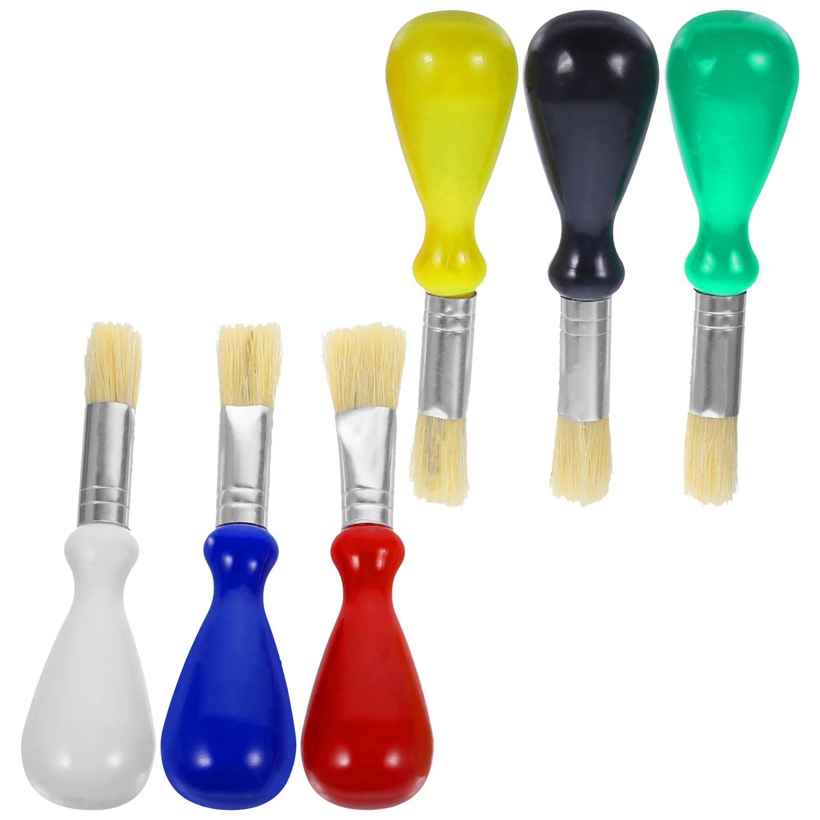 

6 Pcs Mini Canvases Professional Painting Brush Multi-function Artist Watercolor