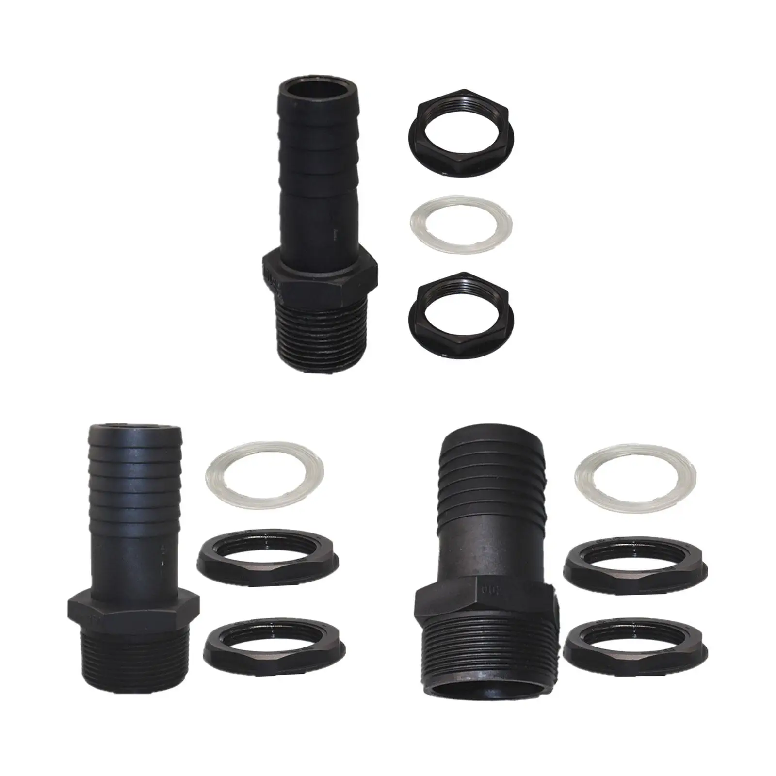 

Rain Barrel Hose Nozzle Barrel Base Joint Hose Nozzle Opening for Ponds