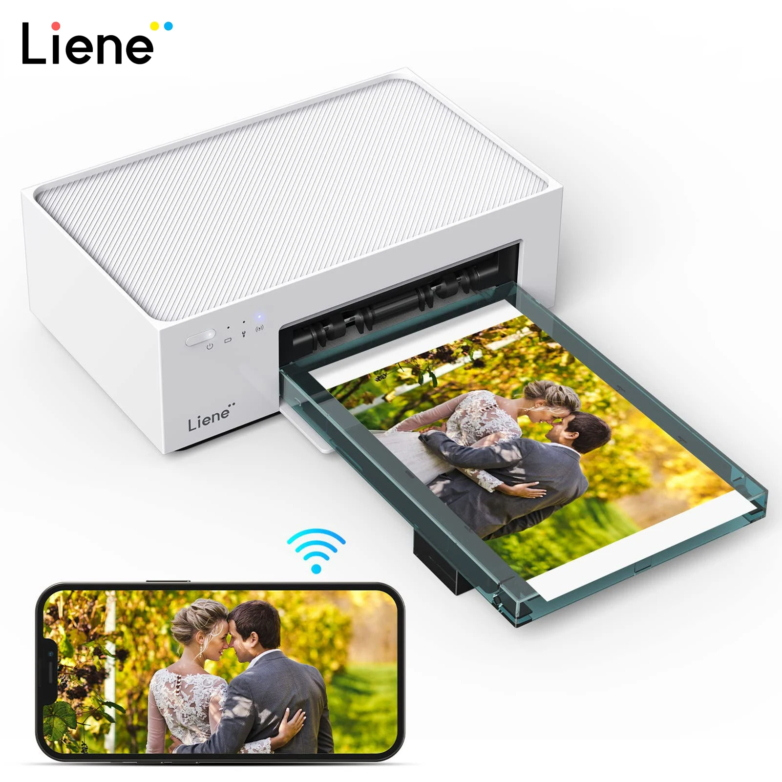 VEENE-Imprimante photo sans fil, impression d'images, 20 papiers photo,  Airprint et Mopria, Android, iOS, PC pour le bureau à domicile, 4x6 pouces  - AliExpress