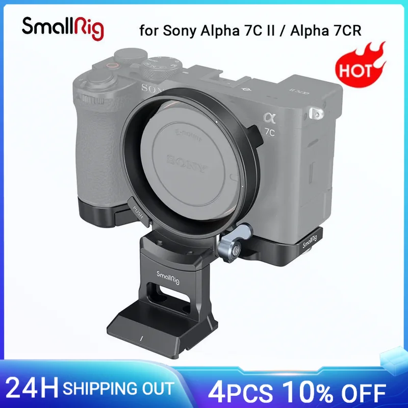 Kit Piastra Di Montaggio Orizzontale-Verticale Girevole Smallrig Per Sony Alpha 7C Ii / Alpha 7Cr Girevole Con Piastra A Sgancio Rapido
