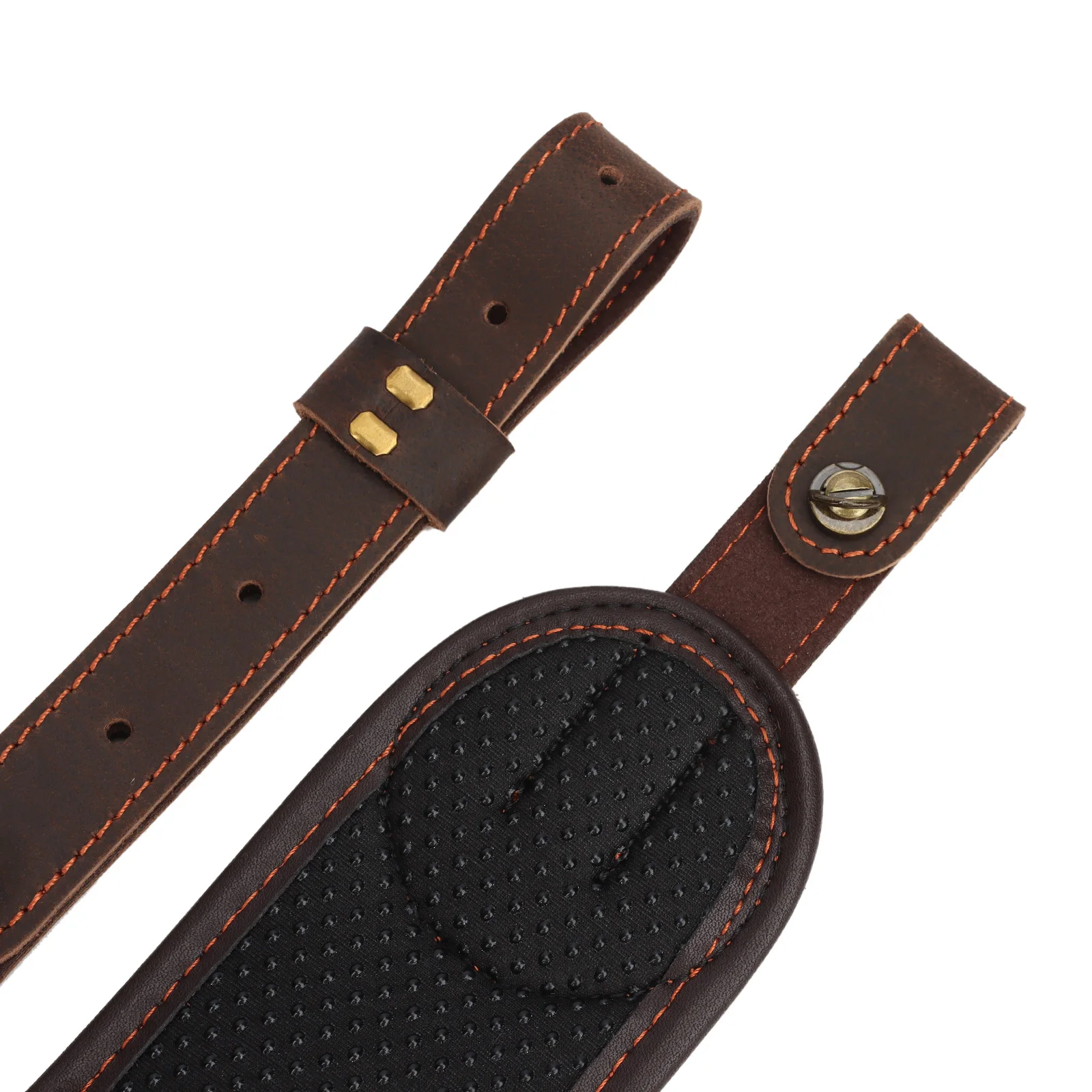 Custodia Per Munizioni Tourbn - In Tela E Pelle, Regolabile, Per Fucili Destrorsi, Con 7 Anelli Per Cartucce - Foto 8