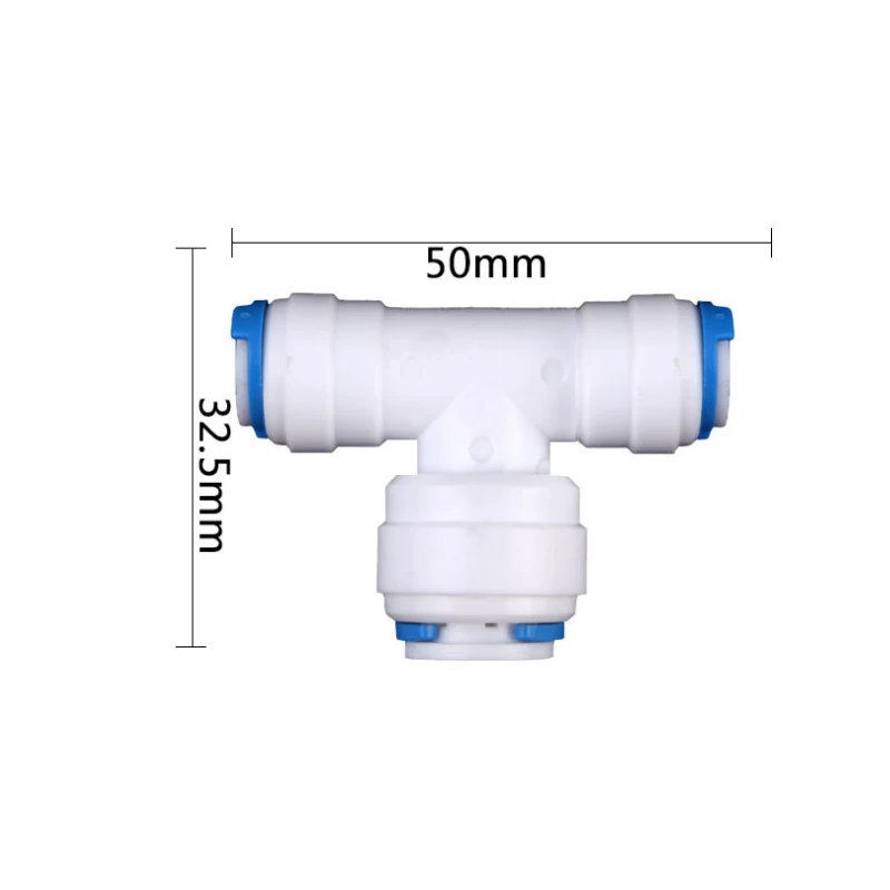 10 PCS 1/4x1/4 INCH WATER LINE ELBOW QUICK CONNECTOR PUCH IN FOR RO WATER FILTER