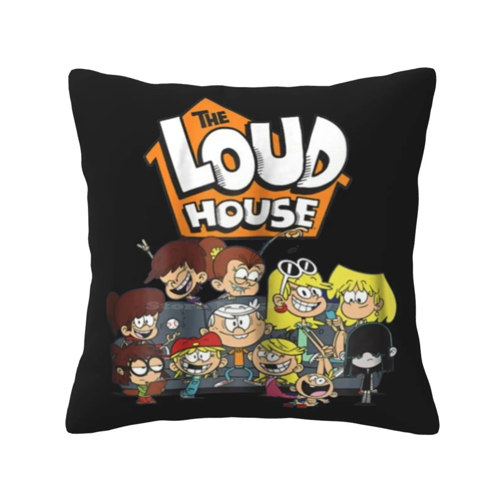 Personaggio Camera Da Letto Ufficio Abbraccio Federa Nicktoons Leni Lincoln Lana Lily Lisa Lola Sorelle Forti Luan Lucy Luna Lynn Ragazze Carine