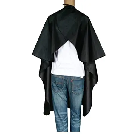 Barber Apron Large Size with Adjustable Snap Closure waterproof Hair Cutting Salon Cape for men women and kids Hair Cutting Cape
