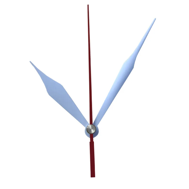 DIY Clock Movement Pendulum Reloj De Pared with Creative Red Hands for Clockwork Replacement Silent Mechanism Home Decoration 