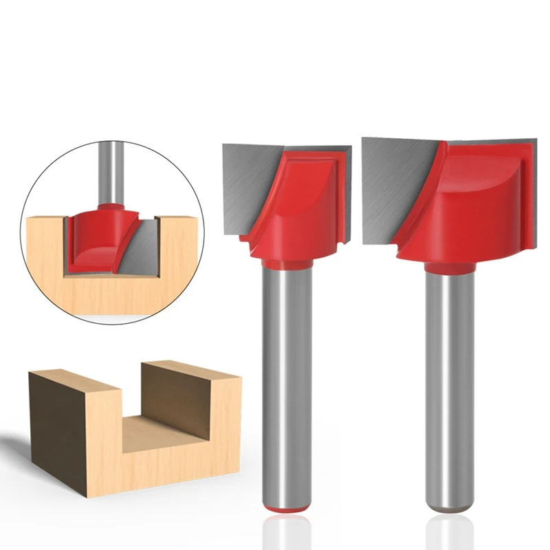 WCS-Computer Engraving Machine Tool Woodworking Milling Cutter Bottom Cleaning Milling Wood Cutting Machine 5-Piece Set