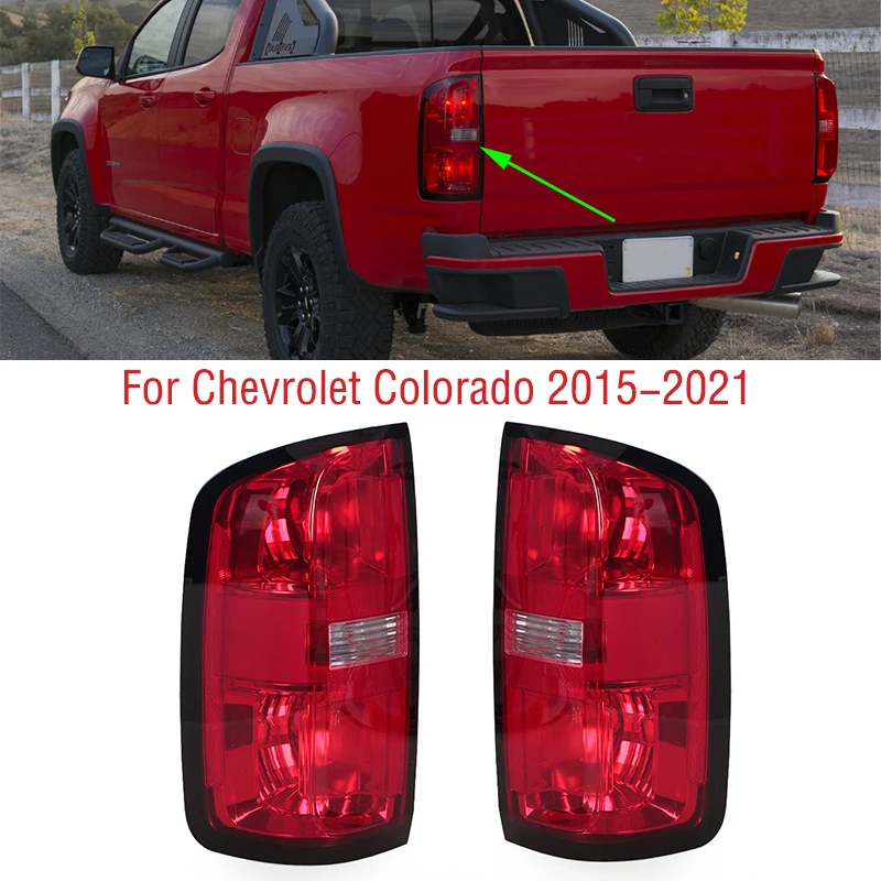 

Автомобильный задний бампер, задний фонарь заднего хода, стоп-сигнал, задний фонарь без лампы для Chevrolet Колорадо 2015- 2021