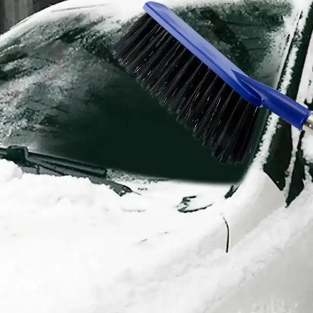 Car Windshield Removal Tool Ice Scrapers Brush 2 IN 1 Multifunctional Remover Cleaning Brush For Truck Car Auto