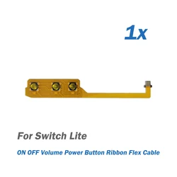 Switch Lite Replacement Power & Volume Button Flex Cable - 1/5pcs Set (1pc for Switch Lite)