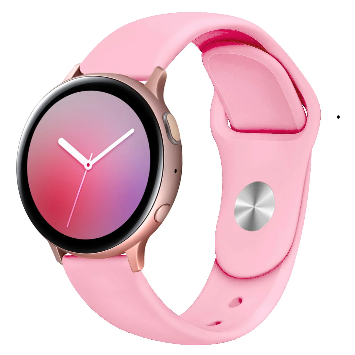 Silicone Replacement Watch Band, 20mm/22mm, Multiple Smartwatch Compatibility