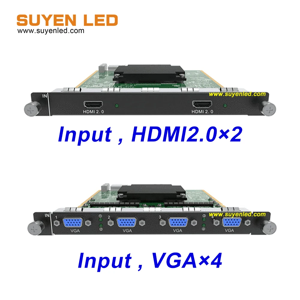 Novastar H 시리즈 LED 스크린 입력 카드, H2 H5 H9 H15 용, 3G-SDI 12G-SDI VGA CVBS DVI HDMI DP, 최고의 가격