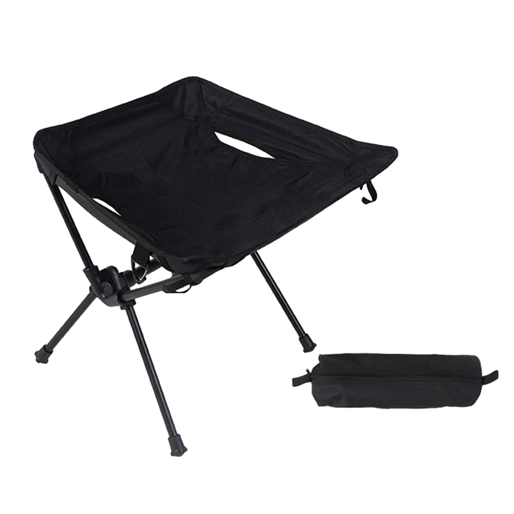 

Camping Stool Portable Outdoor Fishing BBQ Folding Moon Chair With Carry Bag Fishing Chair Ultralight Furniture