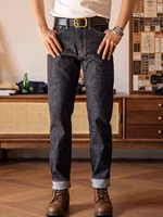 Red Tornado 501CT Taper Fit Men's Selvedge Jeans Casual Jean Blue Onewash 2