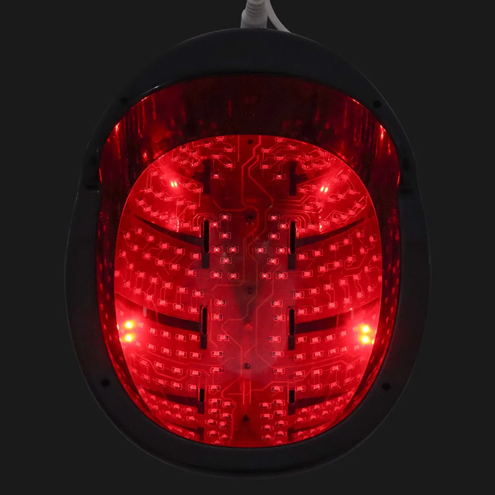 Photobiomodulation Brain Wave Helmet 810nm Infrared LED Light Therapy For Stroke Parkinsonism Disease Mental Illness Treatment 6