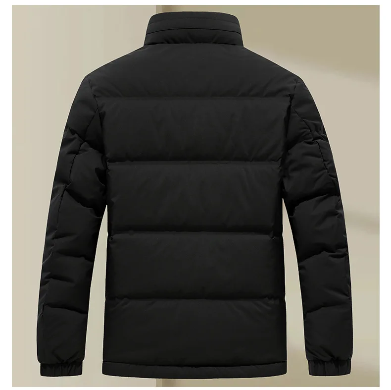Men's Extreme Cold Winter Stand Up Collar Down Coat Thick