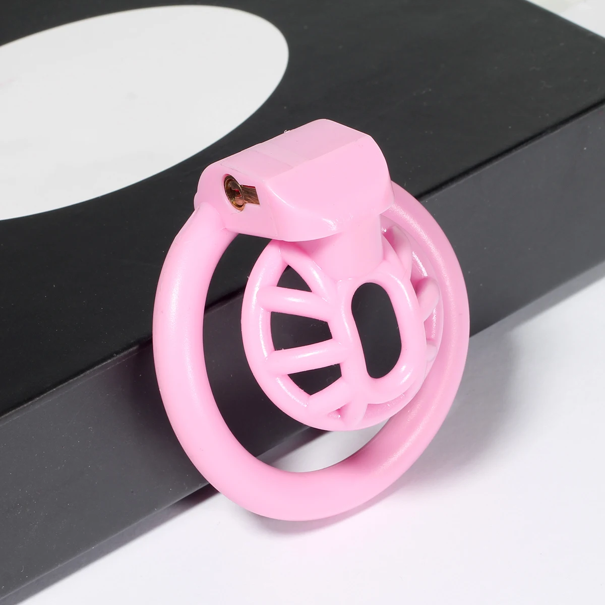 Penis Chastity Cage Super Small Penis Ring Sissy Chastity Cage Locked In Lust Male Chastity Device With Innievader Add-On