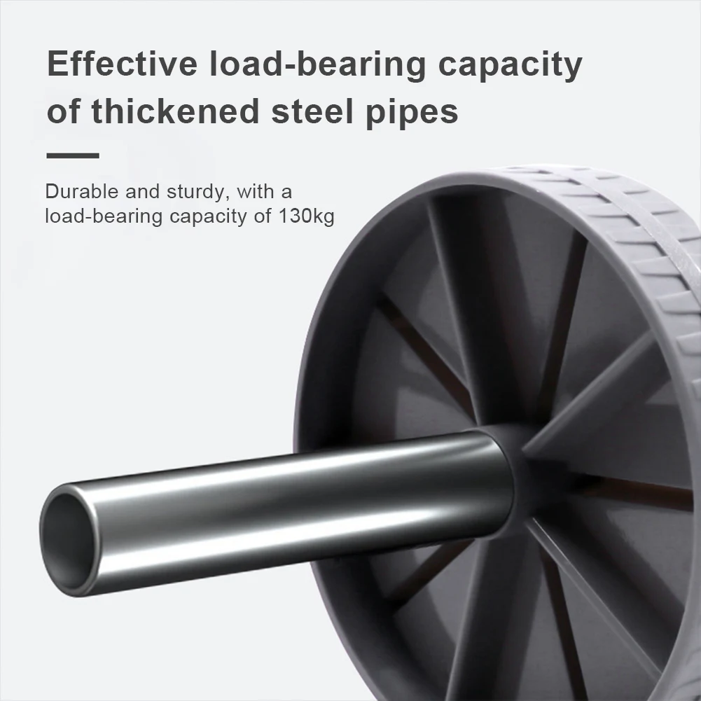 Workout AB Roller Wheel Non-slip Abdominal Wheel No Noise Abdominal Roller Exercise Wheel Strengthen Muscle Exercise Equipment