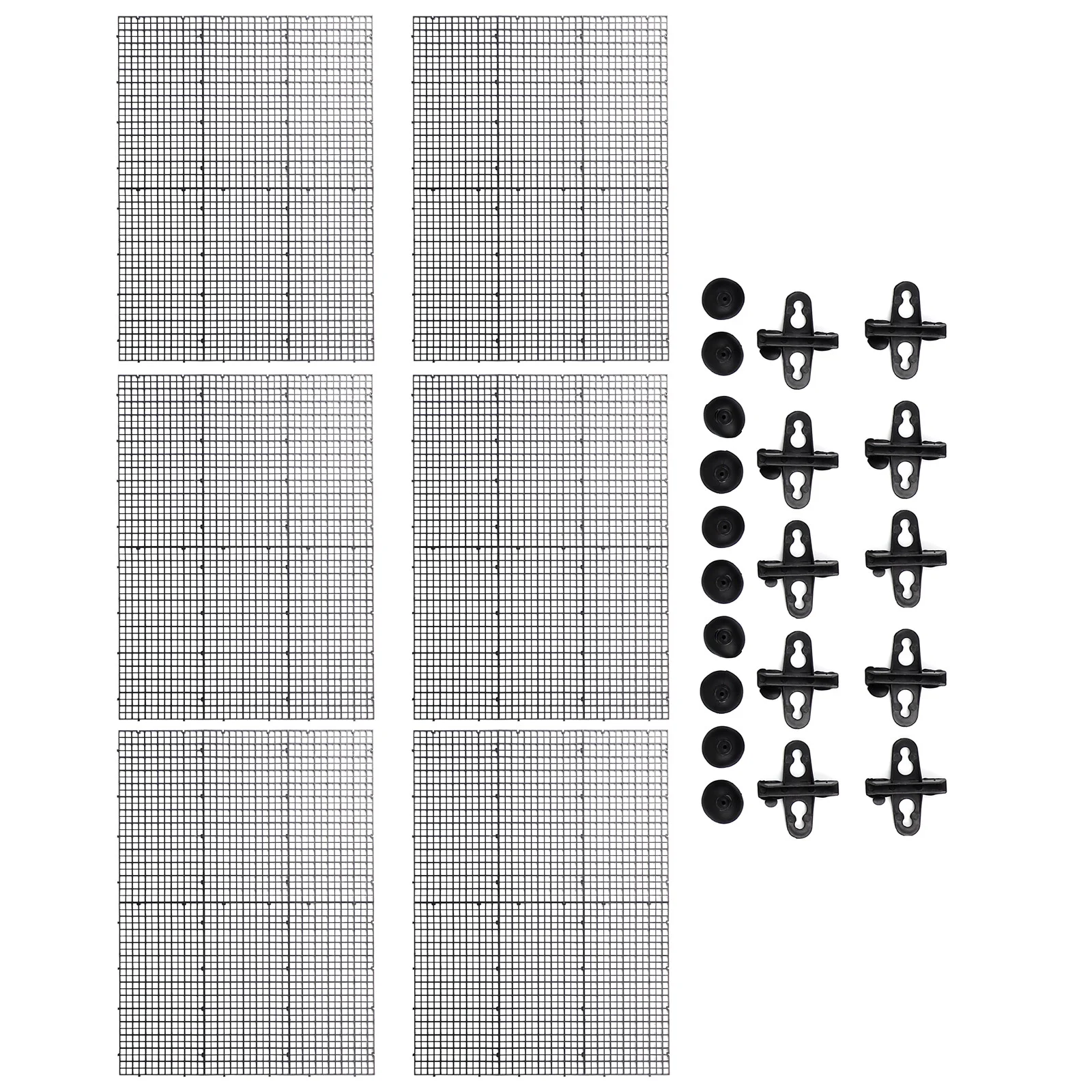 

Fish Tank Divider Set Fish Tank Divider Panel Separator For Isolation Aquarium Fish Tank Mesh Filter Anti-Turning Partition