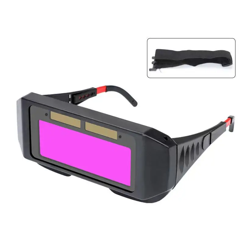 Double Layer Dimming Glasses Electric Welding Automatic Glasses Dimming Solar Welder Argon Arc Welding Goggles