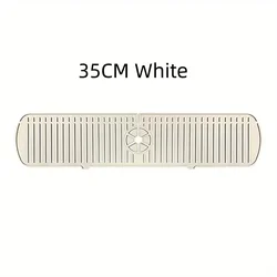 Silicone Sink Splash Guard and Countertop Protector (35CM White)