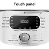 1.8L Multifunctional Programmable Pressure Slow Cooking Pot Non-stick Rice Cooker Stainless Steel Electric Pressure Cooker 220V 2