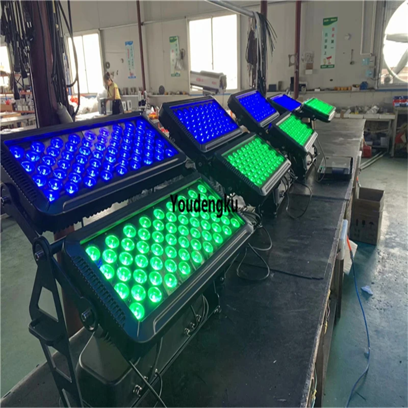 1 piece New DMX512 120*10W RGBW IP65 Waterproof DJ Wedding Stage City Wall Washe