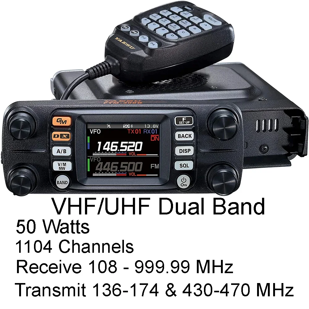 Yaesu Ftm-300Dr Vhf/Uhf Radio Digitale Bidirezionale Dual Band Radioamatore Amatoriale Nuovo