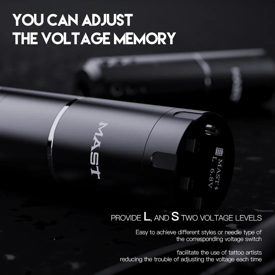 MAST Tattoo A1 Professional Wireless Tattoo Machine Pen Battery Portable Power Coreless Powerful Motor Digital LED Makeup tattoo pen tattoo supplies tattoo motor