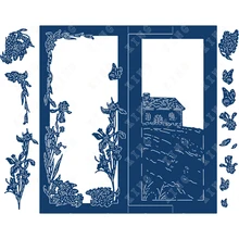 

Ambient Concert Frame New Metal Cutting Dies for Diy Scrapbooking Crafts Stencils Maker Photo Album Template Handmade Decoration