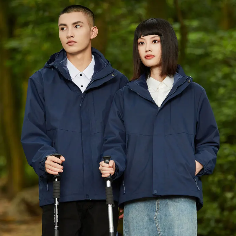 

2023 Autumn and Winter Mountain Waterproof Warm Silver Fox Velvet Liner Coat