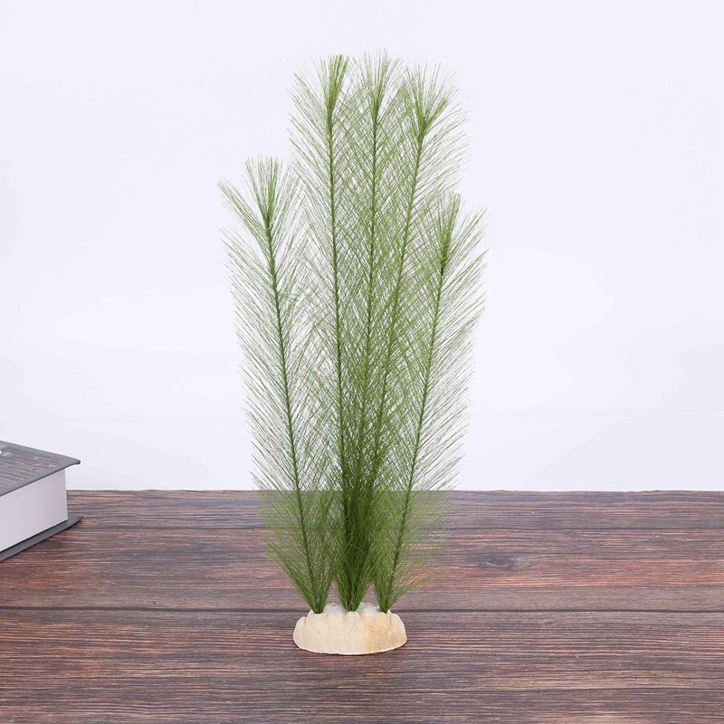 Aquarium Decorations Fish Tank Artificial Green Water Plants Silk Fabrics Plastic Non-Toxic