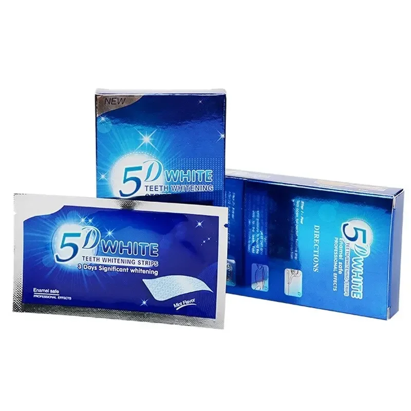 5D Teeth Whitening Toothpaste 7 Bags 14 Pieces