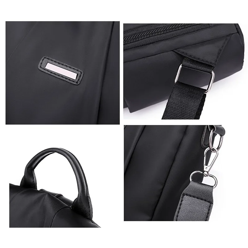 Zaino multifunzione donna in nylon per scuola viaggio e tempo_voghion.com