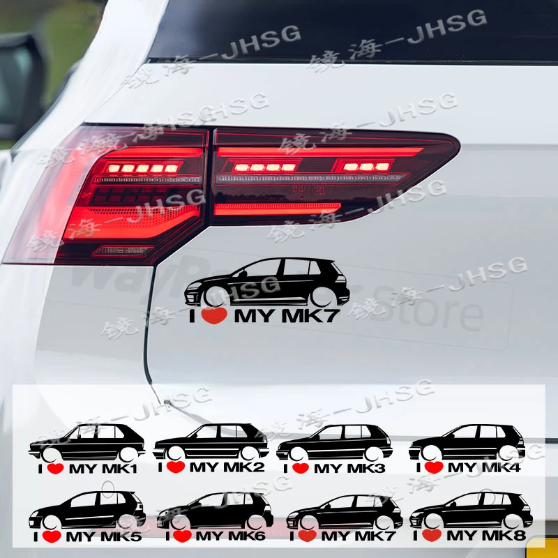 

Car Sticker Door Side Panel Creative Sticker MK1 MK2 MK3 MK4 MK5 MK6 MK7 MK8 Accessories